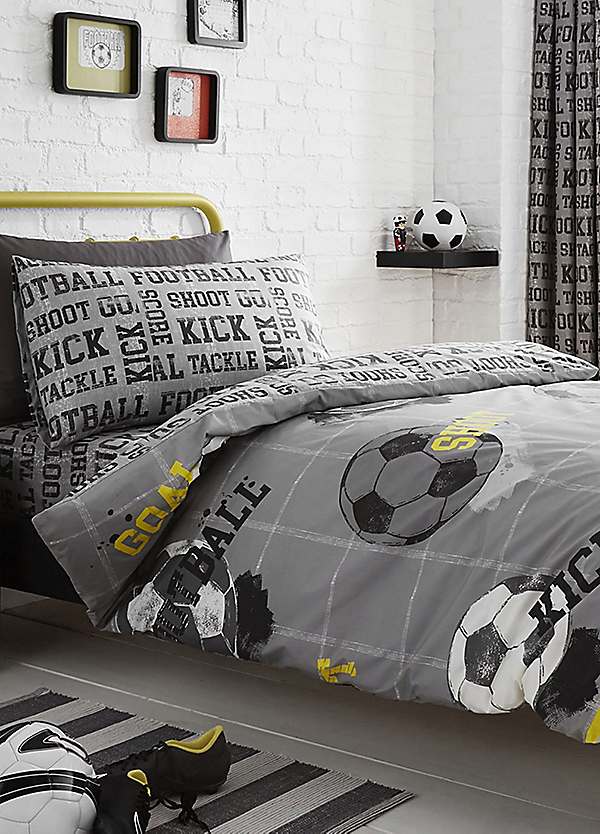 Boys cheap football bed