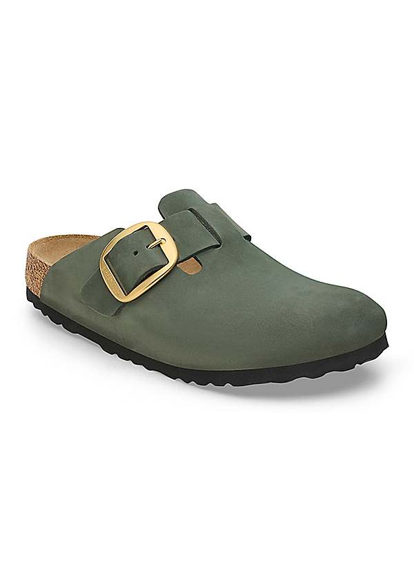 ★関税込★Birkenstock★Birkenstock BOSTON VL THYME★ Boston Suede Leather Thyme | BIRKENSTOCK