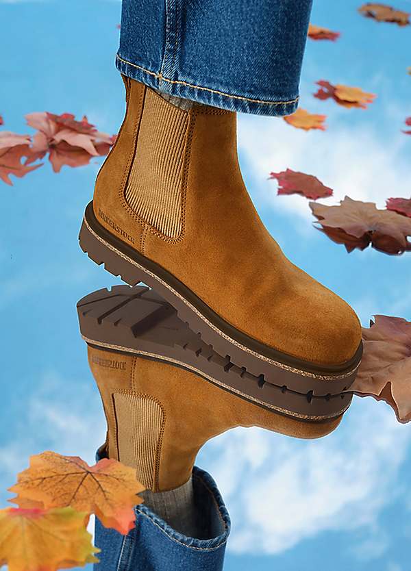 Birkenstock Highwood Chelsea Highwood Slip On Men Suede Leather