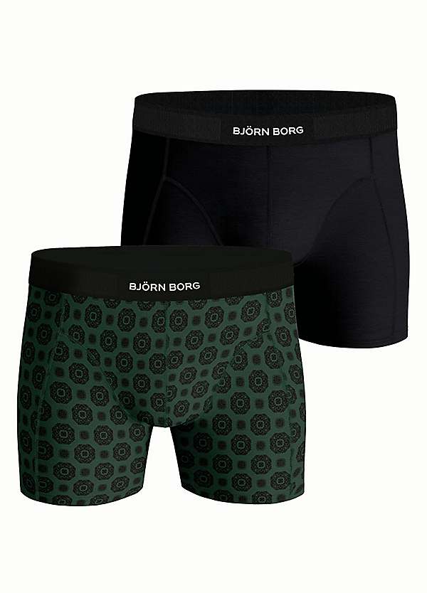 Bjorn Borg Premium Cotton Stretch Boxer 2 Pack