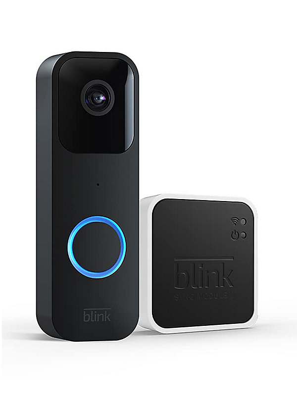 Blink Video Doorbell with Sync Module Wired Battery Freemans