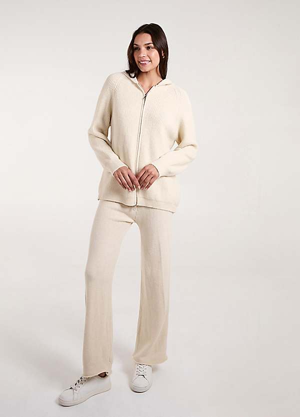 Blue Vanilla Zip Front Hoodie Tracksuit Set Freemans