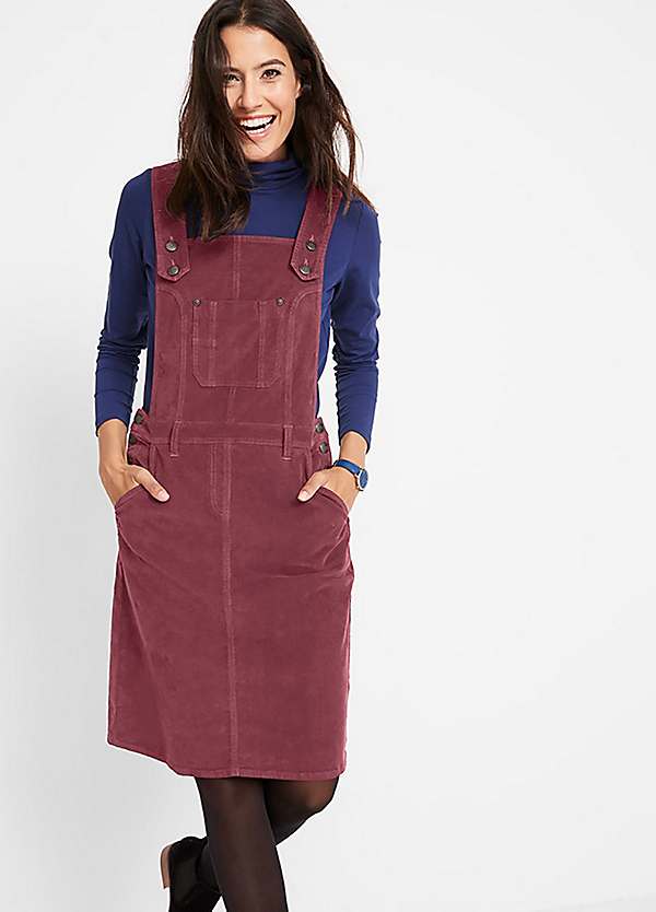 Dungaree 2025 dress corduroy