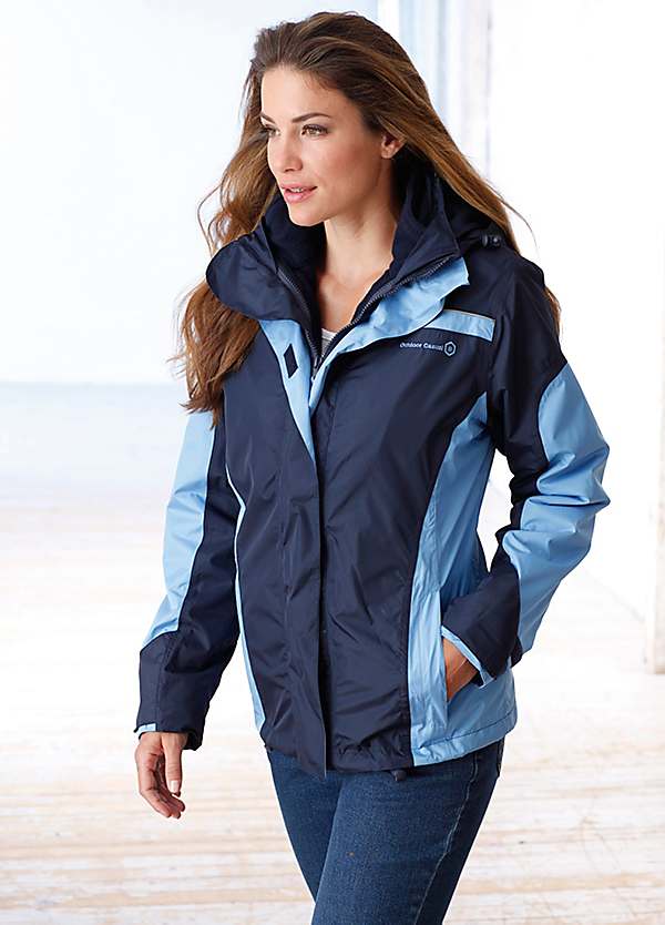 Free country 3 on sale in 1 womens jacket