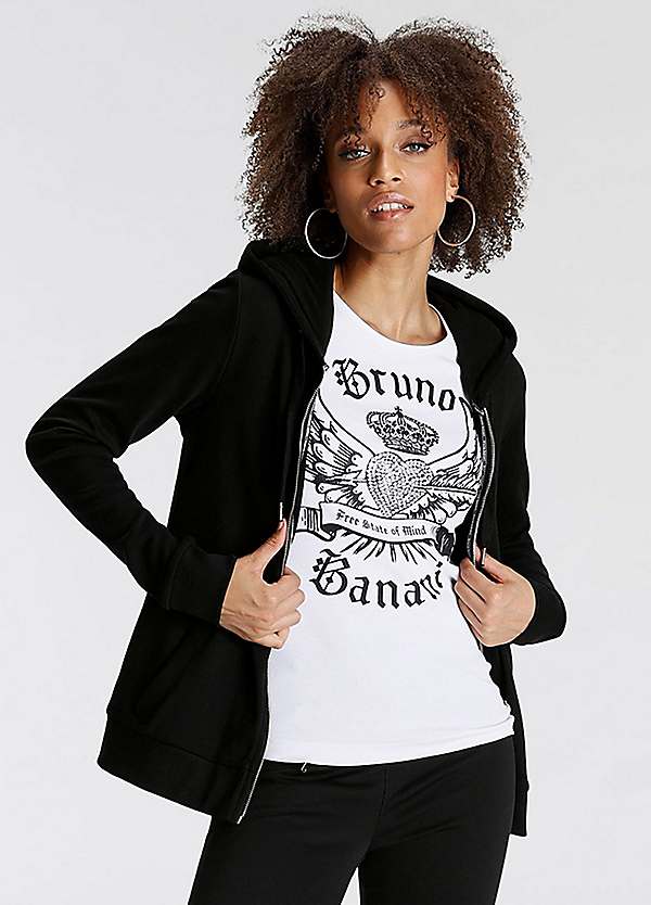 Hooded Sweatshirt Pullover Bruno Banani Bruno Banani Back Print