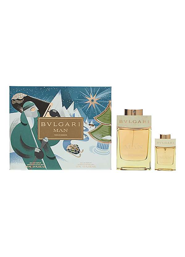 Bulgari Man Terre Essence 2 Piece Eau de Parfum Set - 100ml