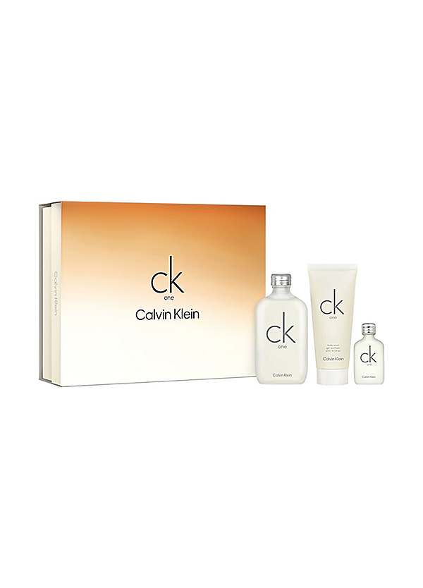 Calvin Klein CK One Eau De Toilette 100ml 3 Piece Gift Set | Freemans