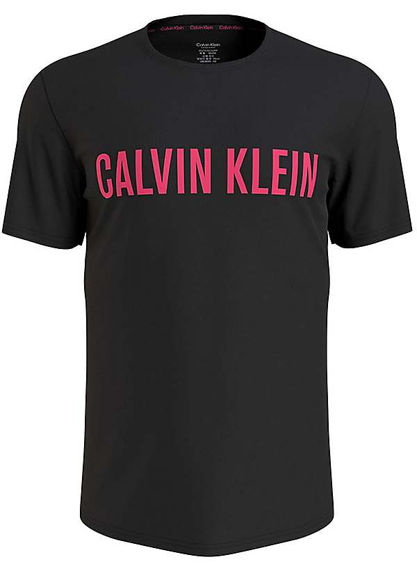 Calvin Klein Crew Neck Logo Print T-Shirt Freemans