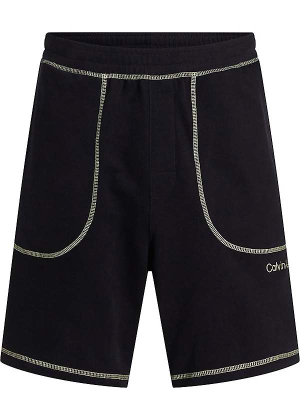 Pyjamas Calvin Klein Sleep Short Black