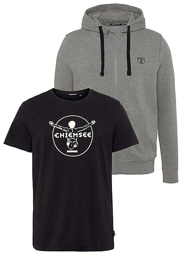 Chiemsee Two Jacket and Sweat T-Shirt Freemans Piece 