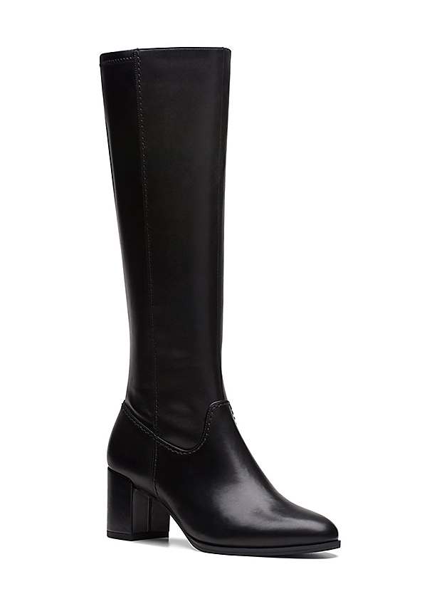 Clarks high sale heel boots