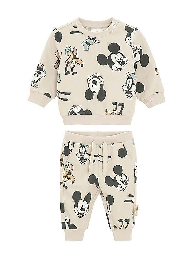 Cool Club Kids Mickey Mouse 2-Piece Printed Sweatshirt Joggers