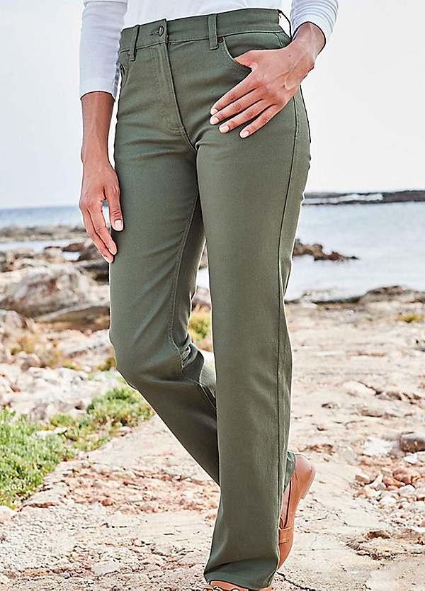 Cotton traders sale hot sale ladies trousers