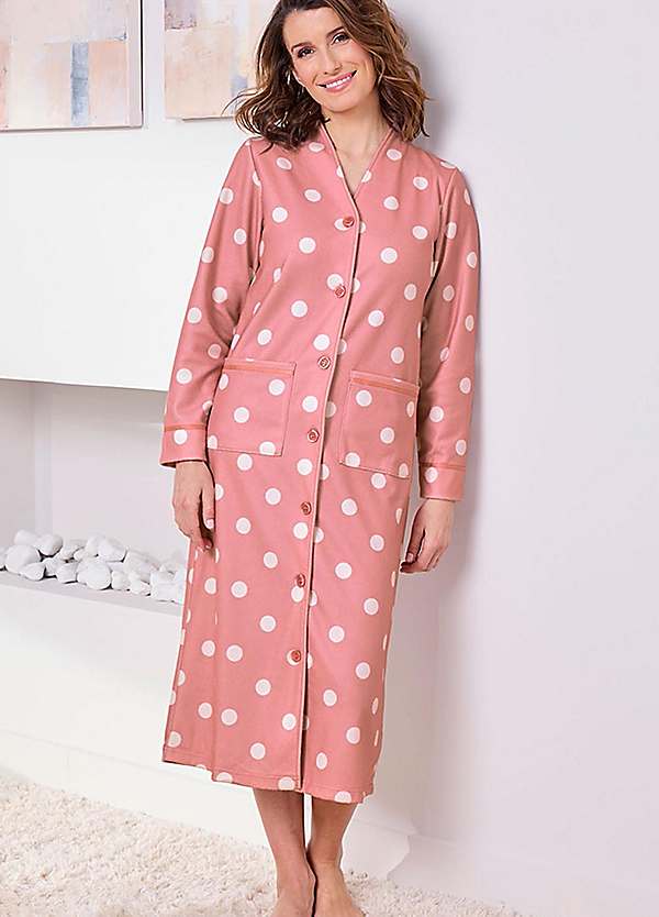 Cotton Traders Fleece Dressing Gown