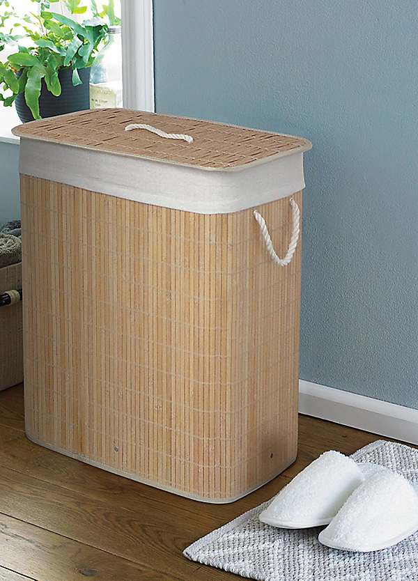 Divided laundry basket hotsell