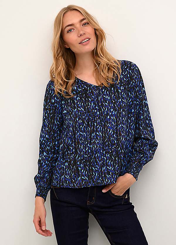 LASCANA Floral Chiffon Blouse