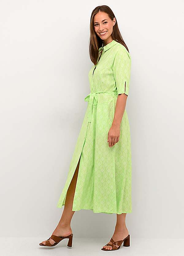 Cream Tiah Shirt Dress | Freemans