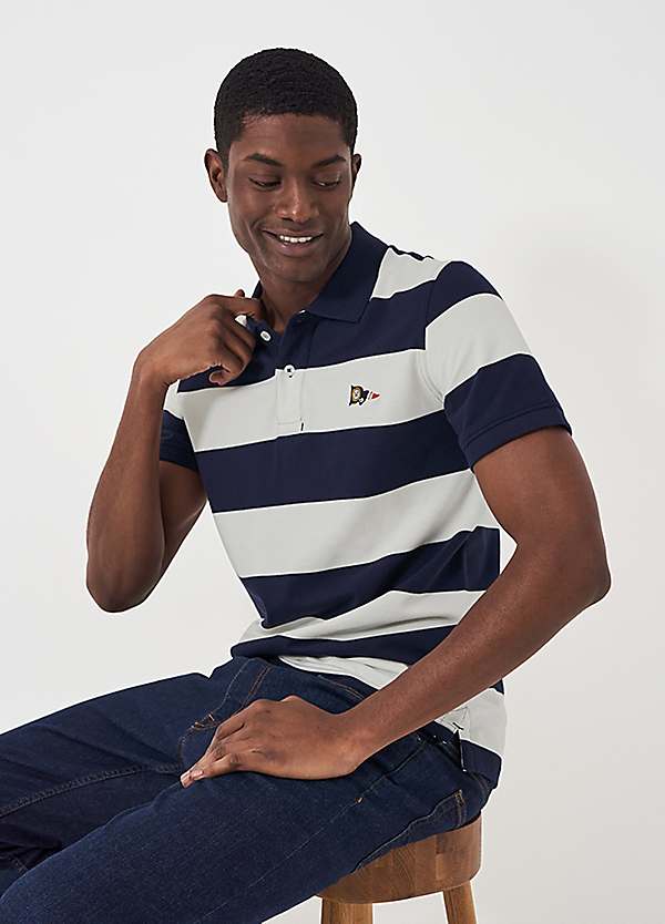 Embroidered Archive Logo Cotton PiquÃ© Polo Shirt Crew Clothing