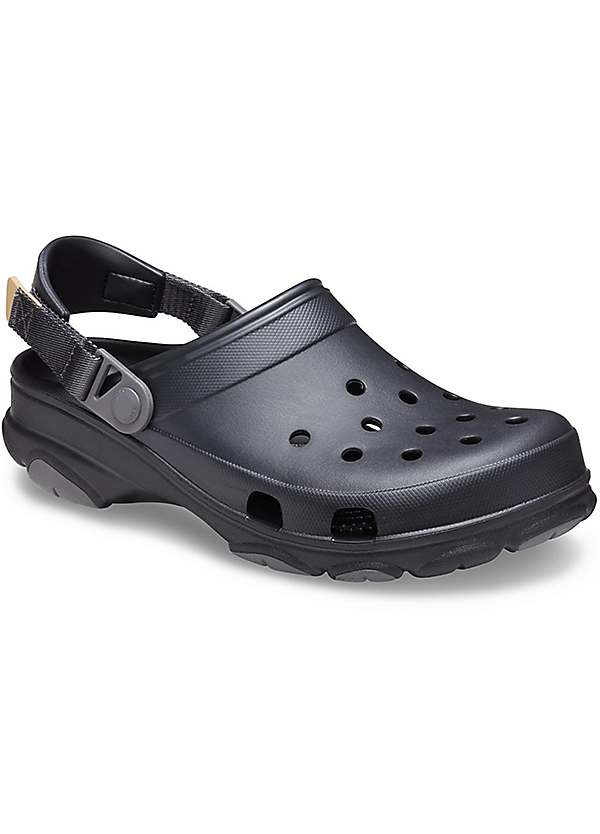 Shoe Mens Black All Terrain Crocs All Terrain Crocs Shoes For Men
