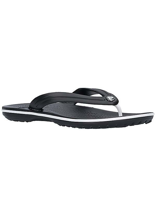 Crocs Black Crocband Flip Flops