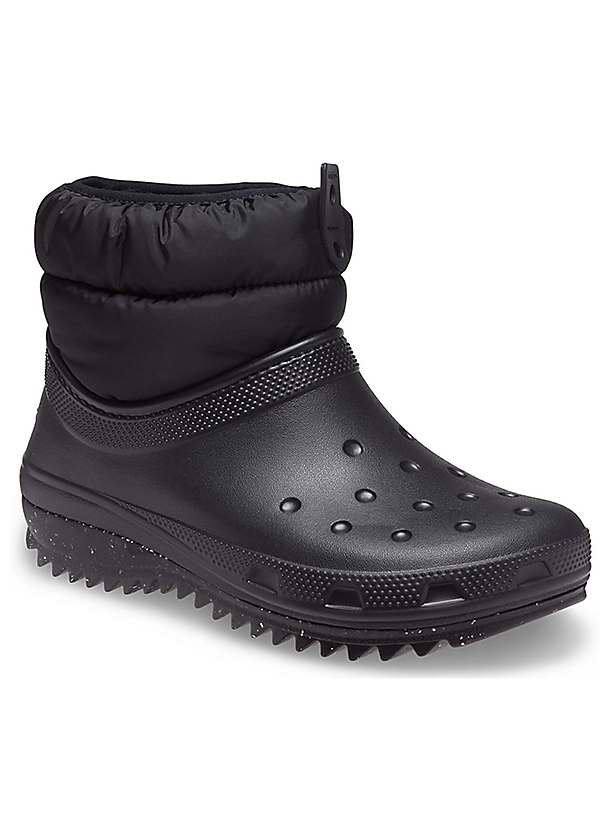 Crocs Classic Neo Puff Shorty Snow Ankle Boots Freemans