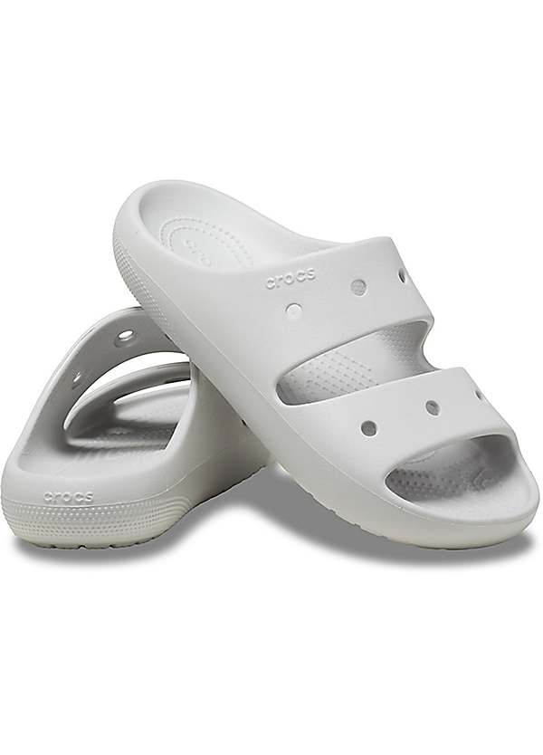 Crocs gray croslite floater sandals online