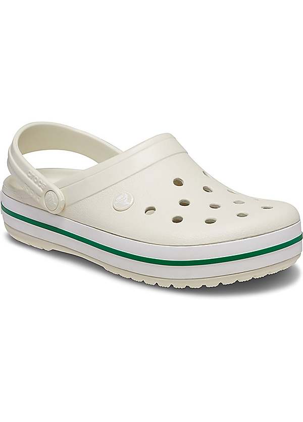Crocs Kids Crocband White Clogs