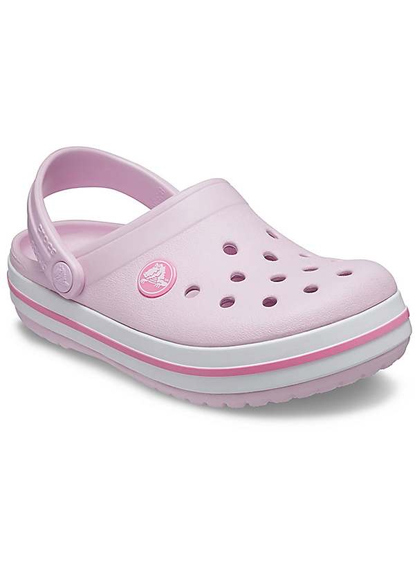 Crocs Kids Pink Crocband Clogs Freemans