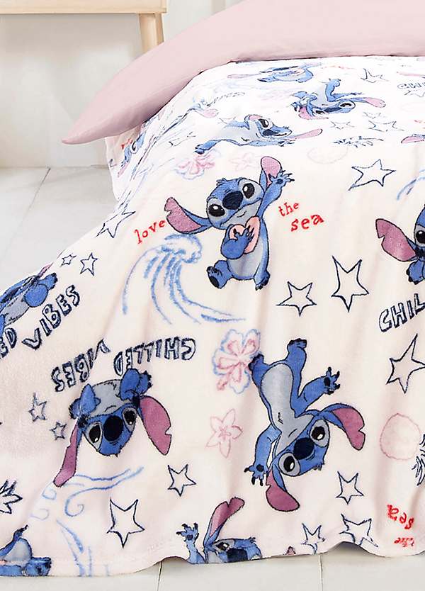 Cute Stitch With Lilo sale Fleece Blanket