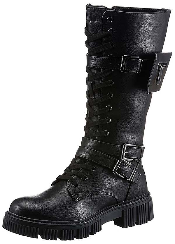 Dune reegan biker on sale boots