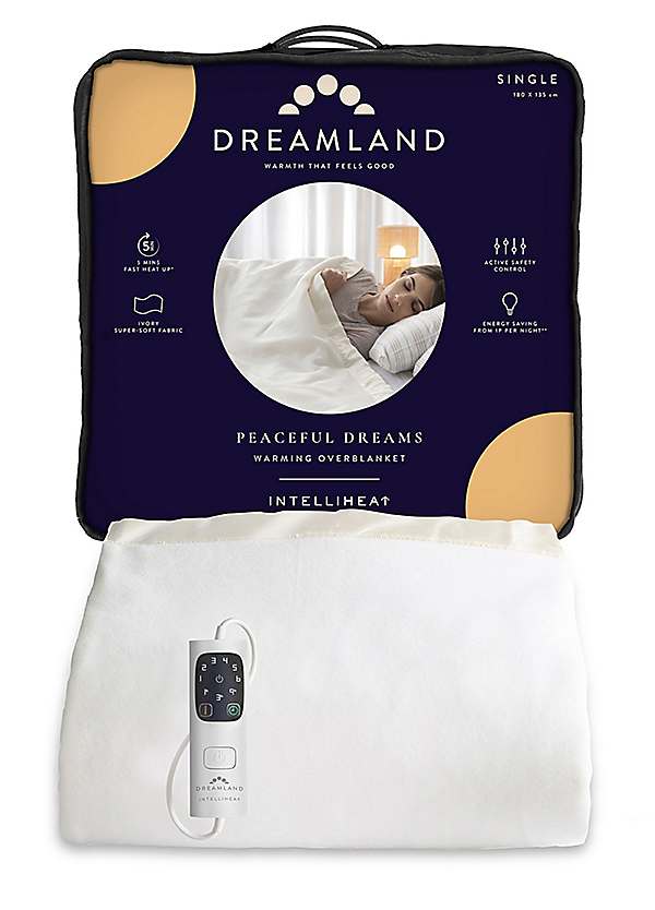 Dreamland intelliheat luxury tartan velvet online overblanket