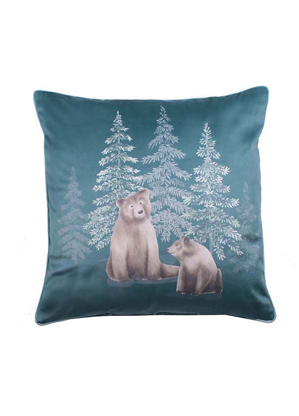 Dreams Drapes Bear Walks 43 x 43cm Cushion Cover Freemans