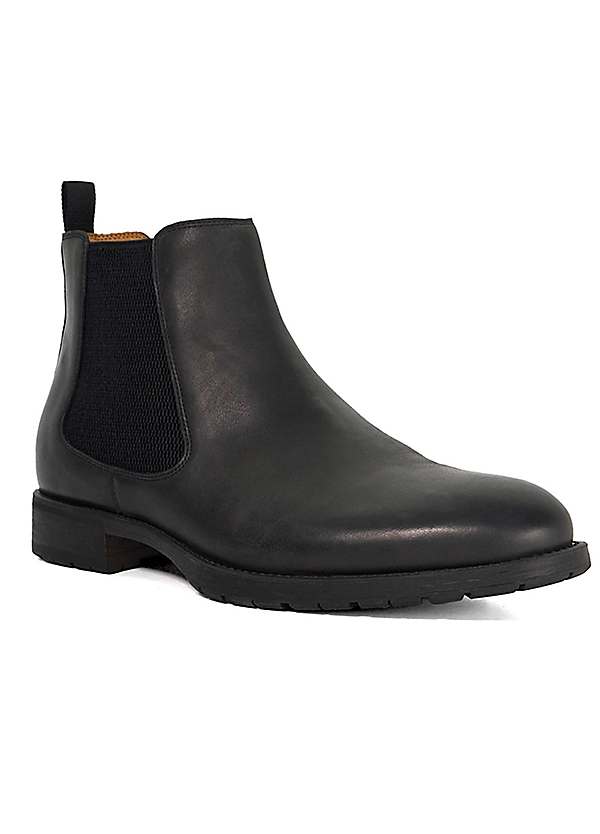 Dune London Black Cohens Chelsea Boots | Freemans display picture 3