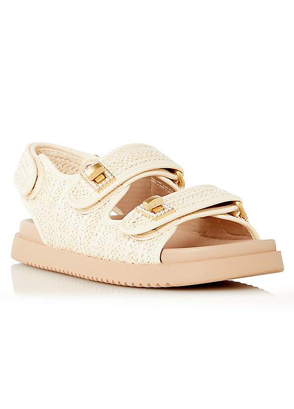 Dune London Lockstockk Turn Lock Sandals | Freemans