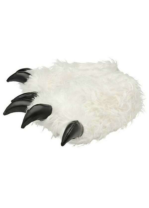 White best sale claw slippers