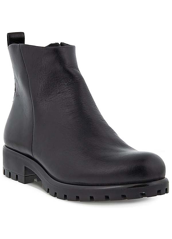 Ecco shop zip boots