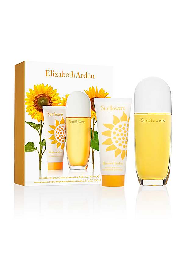 Elizabeth Arden Sunflowers Eau De Toilette 100ml Piece Gift Set - Main Image