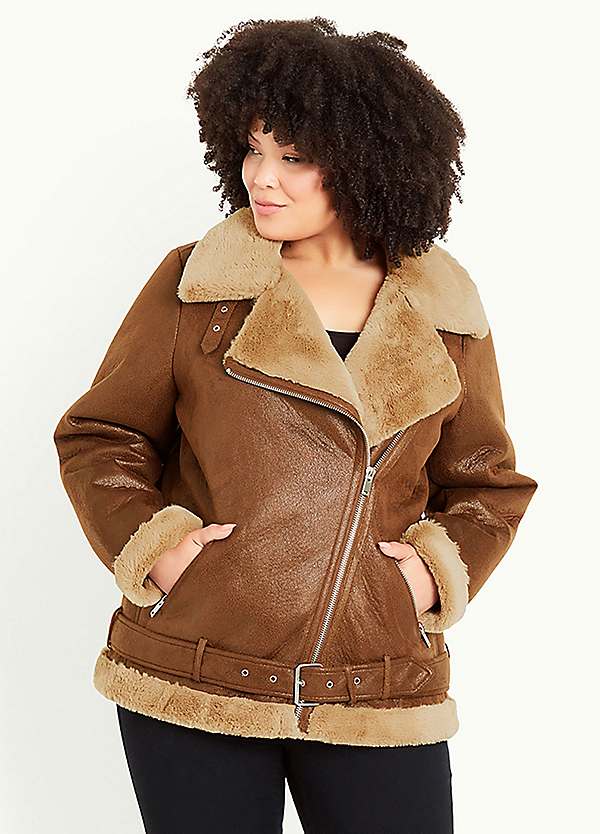 Evans hot sale fur coat