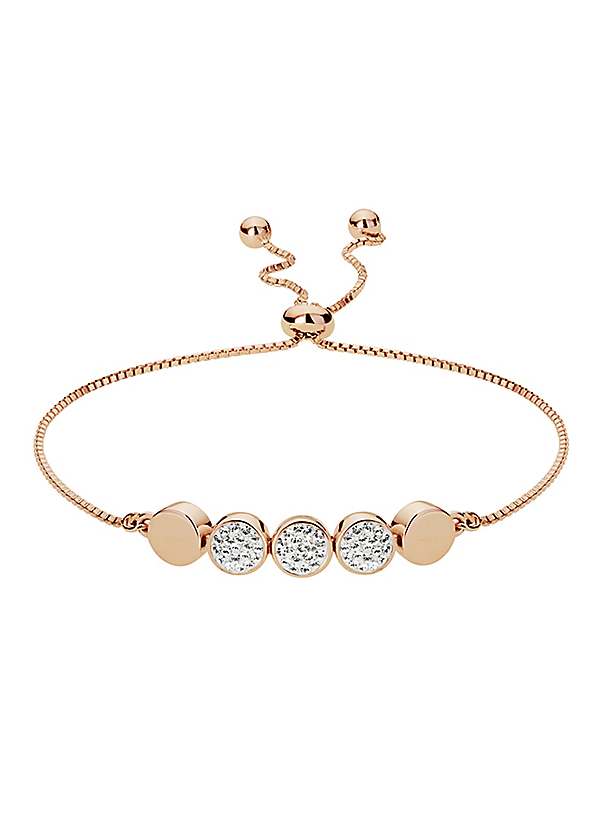 Rose gold adjustable on sale bracelet