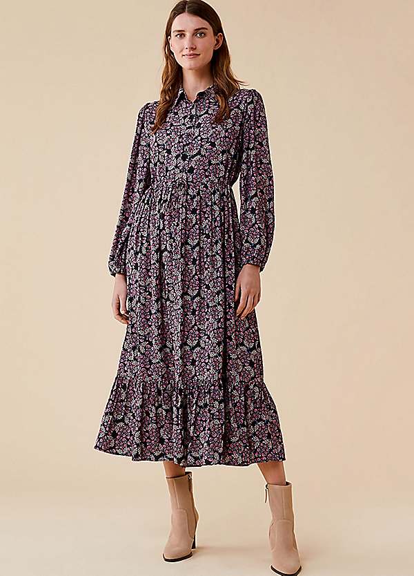 enzo midi dress h:ours Enzo Midi Dress in White