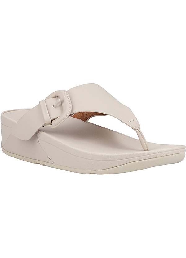 FitFlop Lulu Buckle Toe Post Sandals | Freemans