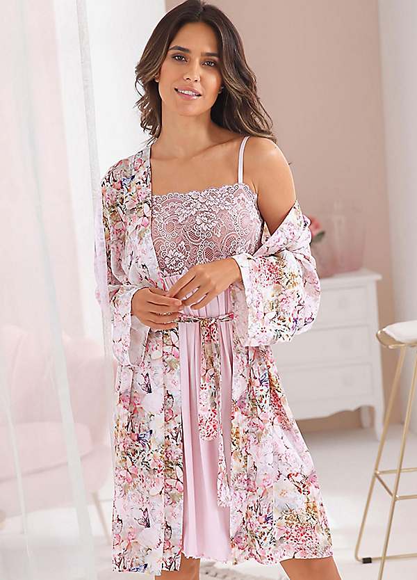 LASCANA Elegant Lace Nightgown