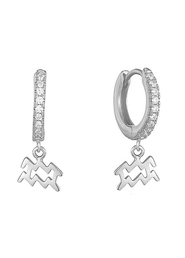 Sterling silver CZ Huggies Sterling silver CZ Huggies