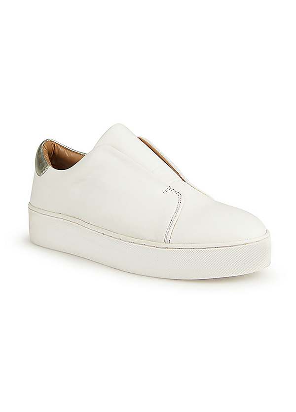 Mens white leather store pumps