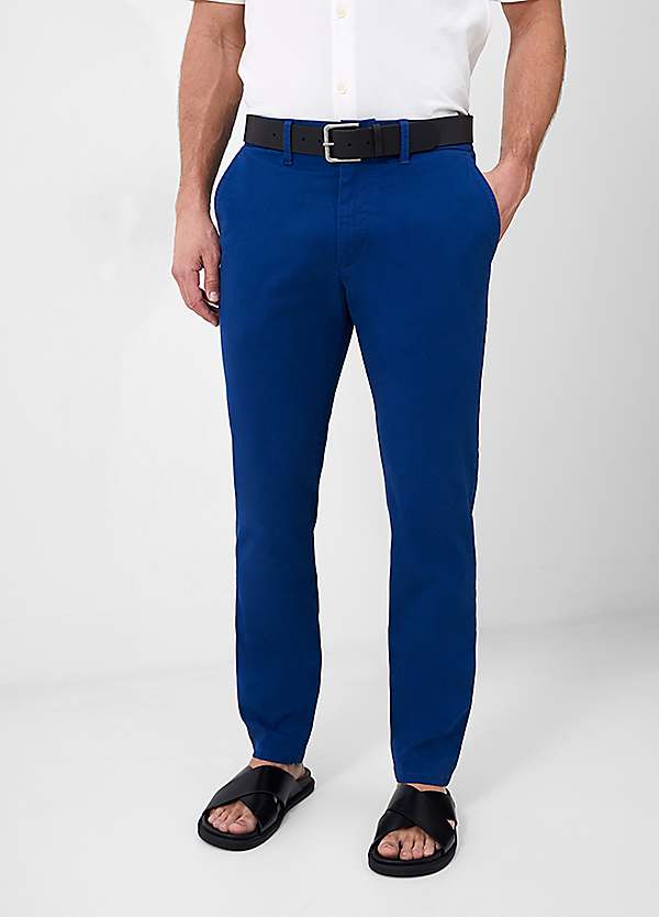Chinos Mens Royal Blue Trousers ENZO Royal Blue Chinos