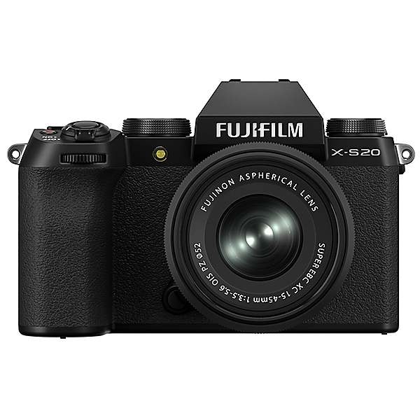 Fujifilm X-S20 Mirrorless Digital Camera with XC15-45mm F3.5-5.6