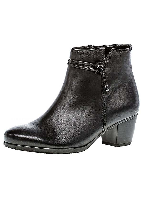 Smart black sales ankle boots