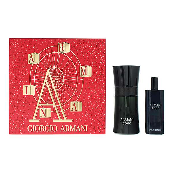 Giorgio Armani Code Pour Homme 2 Piece Gift Set Eau De Toilette