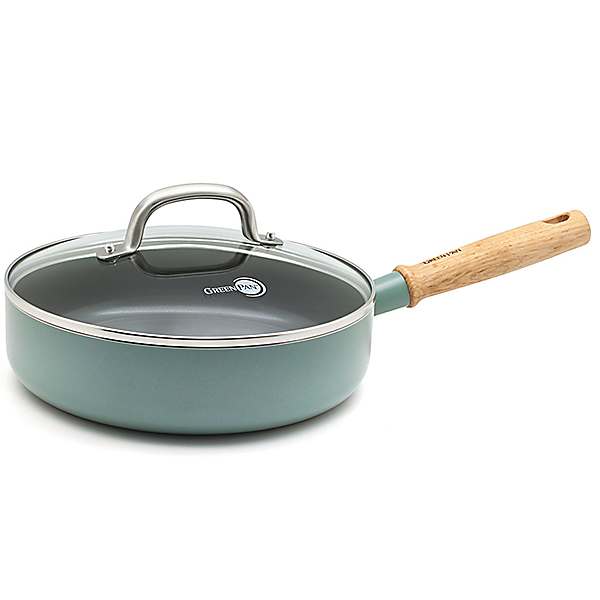 GreenPan - Mayflower Saute Pan with Lid - 24cm