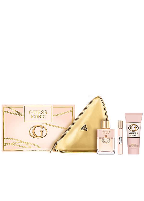 Guess Iconic Eau De Parfum 100ml 4 Piece Gift Set | Freemans